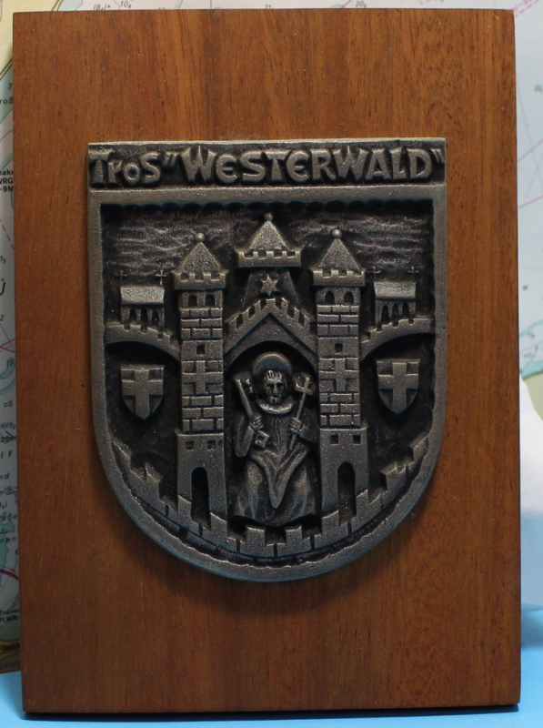 Westerwald GER supply vessel heraldic sign (1 p.)